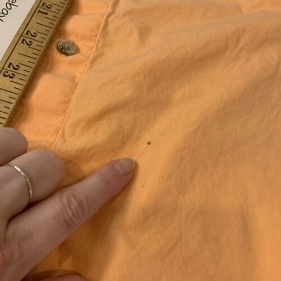 Columbia Mens PFG Button Down Fishing Shirt Vented Pro Gear Orange Size XL - Picture 6 of 12